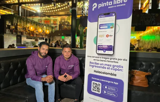 Sebastián Martínez  y Danilo Ávila, directores ejecutivos Pinta Libre