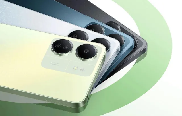 Teléfonos Redmi 13C en varios colores