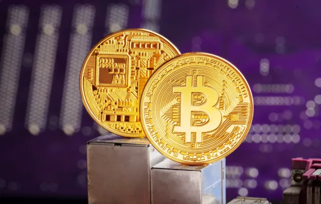 Foto de bitcoin