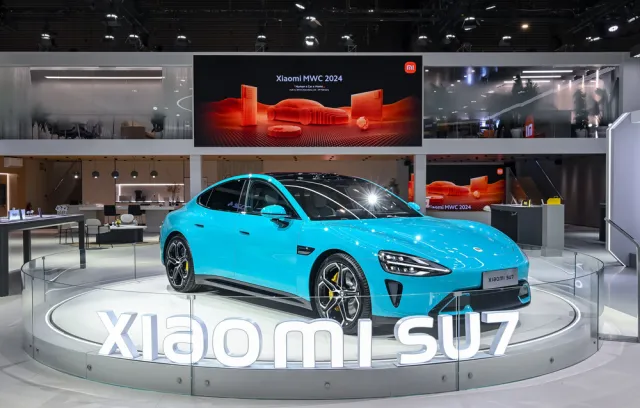 Foto del carro Xiaomi SU7