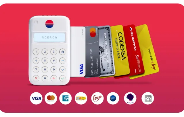 Foto de un datáfono de Bold