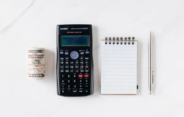 Imagen de una calculadora 