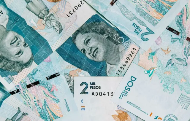 Representación de dinero colombiano