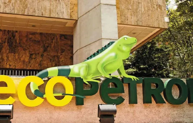 Foto de la lagartija de Ecopetrol
