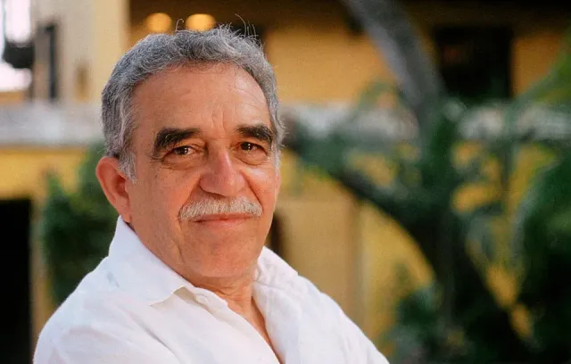 rostro de Gabriel García Márquez